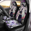 Shinobu Car Seat Covers Demon Slayer Anime Car Accessories