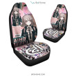 Chiaki Nanami Car Seat Covers Danganronpa Anime Car Accessories