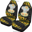 Elephant Sunflower Art Car Seat Covers Amazing Gift