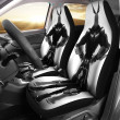 All Might My Hero Academia Anime Black And White Car Seat Covers
