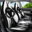 All Might My Hero Academia Anime Black And White Car Seat Covers