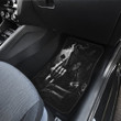Horror Movie Death Reaper Holding Gun Ace Spades Skull Car Floor Mats