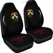 Horror Movie Friday The 13th Jason Voorhees Mask In The Dark Car Seat Covers