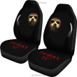 Horror Movie Friday The 13th Jason Voorhees Mask In The Dark Car Seat Covers
