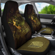 Eren Yeager Attack On Titan Car Seat Covers Anime Car Accessories Custom For Fans NA032302