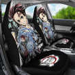Tanjiro Kamado Demon Slayer Car Seat Covers Anime Car Accessories Custom For Fans NA031002