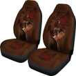 Eren Yeager Attack On Titan Car Seat Covers Anime Car Accessories Custom For Fans NA032403
