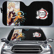 Zenitsu Agatsuma Demon Slayer Car Sun Shade Anime Car Accessories Custom For Fans NA031003