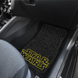 Star Wars Car Floor Mats - Star Wars Text Patterns Car Mats