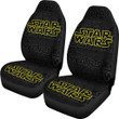 Star Wars Car Seat Covers - Star Wars Text Patterns Seat Covers NT042302