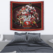 San Francisco Players 49ers Tapestry American Football Home Decor Custom For Fans