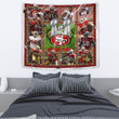 San Francisco Players 49ers Tapestry American Football Home Decor Custom For Fans