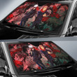 Yuji Itadori And Satoru Gojo Jujutsu Kaisen Car Sun Shade Anime Car Accessories Custom For Fans NA040604