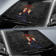 Itadori Yuji Jujutsu Kaisen Car Sun Shade Anime Car Accessories Custom For Fans NA051204