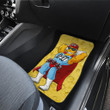 Duff Man The Simpsons Car Floor Mats Cartoon Car Accessories Custom For Fans NT053003