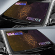 King T'Challa Black Panther Car Sun Shade Movie Car Accessories Custom For Fans NT052407