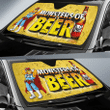 Duff Man The Simpsons Car Sun Shade Cartoon Car Accessories Custom For Fans NT053003