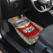 Duff Beer The Simpsons Car Floor Mats Cartoon Car Accessories Custom For Fans NT053002