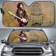 Jimi Hendrix Car Sun Shade Singer Car Accessories Custom For Fans AT22062301