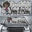 Jimi Hendrix Car Sun Shade Singer Car Accessories Custom For Fans AT22062202