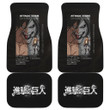 Eren Yeager Attack Titan Attack On Titan Car Floor Mats Anime Car Accessories Custom For Fans AA22070404