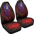 Joker The Clown Car Seat Covers Movie Car Accessories Custom For Fans AT22062402