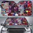 Wanda Maximoff Scarlet Witch Car Sun Shade Movie Car Accessories Custom For Fans AT22070701
