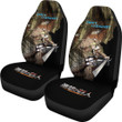Annie Leonhart Attack On Titan Car Seat Covers Anime Car Accessories Custom For Fans AA22072102