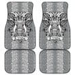 Elephant Artwork Car Floor Mats Mandala Car Accessories Custom For Fans AA22081103