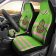Alpha Kappa Alpha Car Seat Covers Sorority Car Accessories Custom For Fans AA22081801