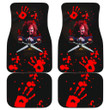 Chucky Doll Car Floor Mats Horror Movie Car Accessories Custom For Fans AA22081901