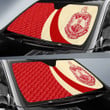 Delta Sigma Theta Car Sun Shade Sorority Car Accessories Custom For Fans AT22080901