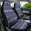 Hawaiian Hibiscus Turtle Car Seat Covers Tribal Car Accessories Custom For Fans AA22081202