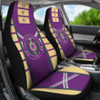 Omega Psi Phi Car Seat Covers Fraternity Car Accessories Custom For Fans AT22081105