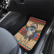 Abstract Buffalo Car Floor Mats Native American Car Accessories Custom For Fans AT22081806