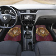 Abstract Lion Car Floor Mats Native American Car Accessories Custom For Fans AT22081804