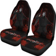Ghostface Scream Car Seat Covers Horror Movie Car Accessories Custom For Fans AA22081504