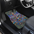 Abstract Owl Car Floor Mats Native American Car Accessories Custom For Fans AT22081805