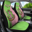 Alpha Kappa Alpha Car Seat Covers Sorority Car Accessories Custom For Fans AA22081804