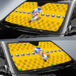 Super Mario Car Sun Shade Game Car Accessories Custom For Fans AA22083003