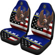 United States Marine Corps Car Seat Covers Armed Forces Car Accessories Custom For Fans AT22083104