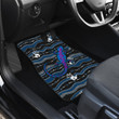 Abstract Lizard Car Floor Mats Aboriginal Australia Car Accessories Custom For Fans AA22082304
