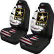 US Army Car Seat Covers Armed Forces Car Accessories Custom For Fans AA22083101