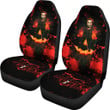 Michael Myers Car Seat Covers Horror Movie Car Accessories Custom For Fans AA22082404