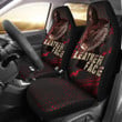 Leatherface Car Seat Covers Horror Movie Car Accessories Custom For Fans AT22082303