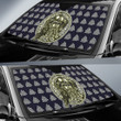 Abstract Viking Car Sun Shade Viking Car Accessories Custom For Fans AT22082502