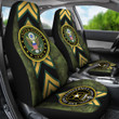 US Army Car Seat Covers Armed Forces Car Accessories Custom For Fans AA22083104