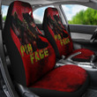 Leatherface Car Seat Covers Horror Movie Car Accessories Custom For Fans AT22082304