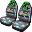 Mine Craft Car Seat Covers Game Car Accessories Custom For Fans AT22083004