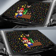 Super Mario Car Sun Shade Game Car Accessories Custom For Fans AA22083004